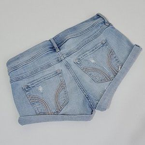 Hollister Short-Short Low-Rise Denim Shorts